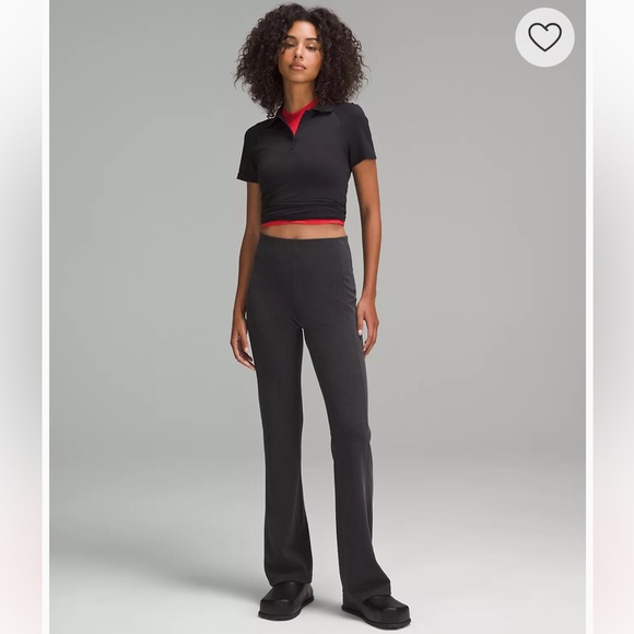 Lululemon - ribbed softstreme flare pant/legging - Picture 5 of 5